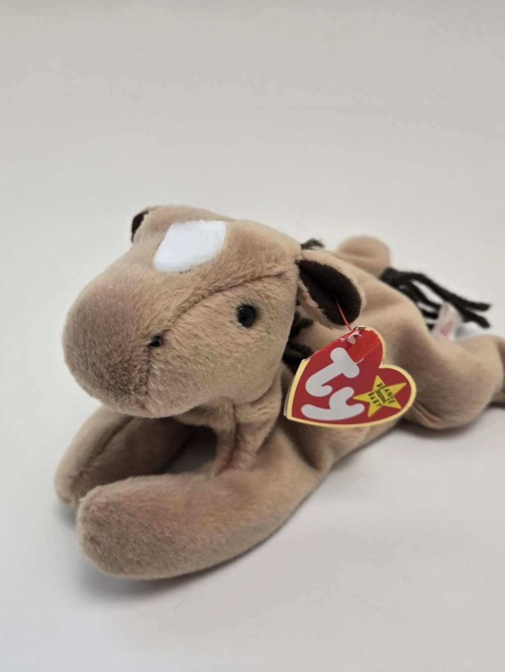 Ty Beanie Baby “Derby” the Horse Yarn Mane (8 inch)